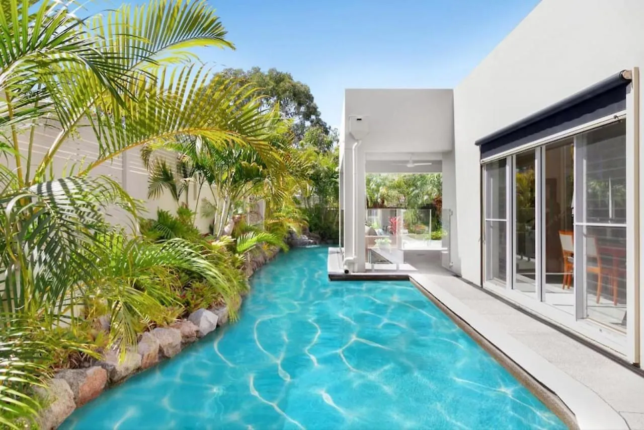 Luxury Resort Style Villa Pool By Custom Bnb Hosting Pelican Waters